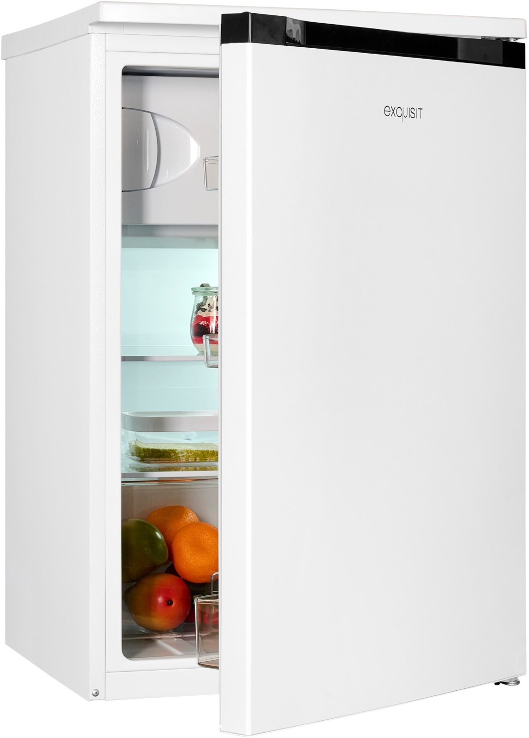 KS16-4-051C Tischkühlschrank mit Gefrierfach weiß / C KS16-4-051C Tischkühlschrank mit Gefrierfach weiß / C von Exquisit