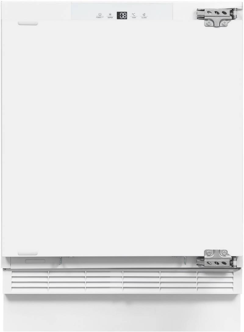 UKS 130-4-FE-010E Unterbau-Kühlschrank mit Gefrierfach weiß / E von Exquisit