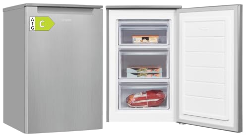 exquisit Gefrierschrank freistehend Silber 87 L EEK: C Eisschrank 55cm breit exquisit Gefrierschrank freistehend Silber 87 L EEK: C Eisschrank 55cm breit von Exquisit
