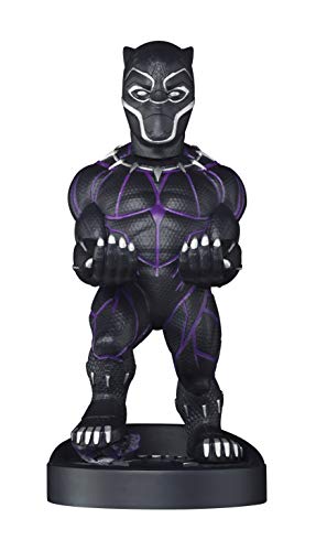 Exquisite Gaming Cable Guy - Marvel Avengers: End Game Black Panther - Charging Controller and Device Holder - Toy von Exquisite Gaming
