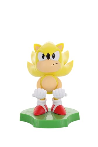 Exquisite Gaming Cable Guys Holdem - Super Sonic Collectible Small Tech Accessories & Phone Holder/Stand (iPhone, Samsung, Earbuds, Earphones) von Cableguys