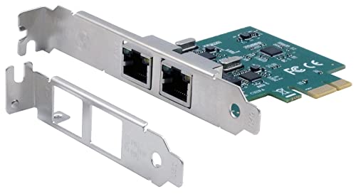 EX-60102 2-Port 1Gigabit PCIe Netzwerk von Exsys