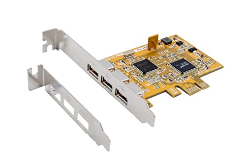 EXSYS EX-11053 Schnittstellenkarte und Adapter USB 2.0 intern – Schnittstellenkarten und Adapter (PCIe, USB 2.0, Gesamthöhe, PCIe 1.1, NEC D720102GC, 0,48 Gbit/s) von Exsys