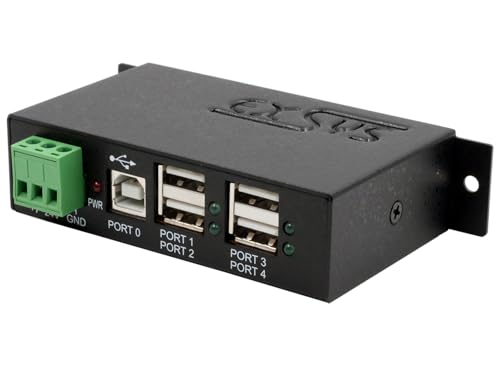 EXSYS EX-1163HMS USB 2.0 Hub Metall 4-Port von Exsys