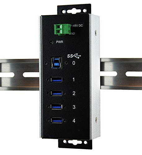 EXSYS EX-1185HMVS-WT Metall USB3.0 Hub (4 Port) von Exsys