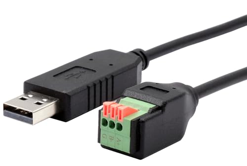EXSYS EX-13009 USB zu 1x Seriell RS-458 Kabel mit Terminal Block mit Drucktaster EXSYS EX-13009 USB zu 1x Seriell RS-458 Kabel mit Terminal Block mit Drucktaster von Exsys