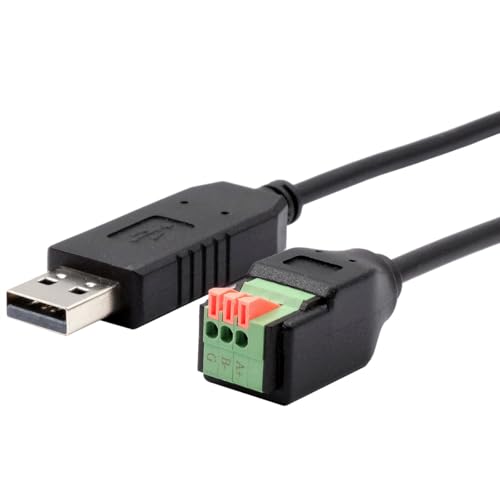 EXSYS EX-13009 USB zu 1x Seriell RS-458 Kabel mit Terminal Block mit Drucktaster EXSYS EX-13009 USB zu 1x Seriell RS-458 Kabel mit Terminal Block mit Drucktaster von Exsys