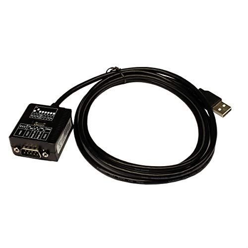 EXSYS EX-1309-9 USB 2.0 auf RS-232 Kabel Schwarz von Exsys