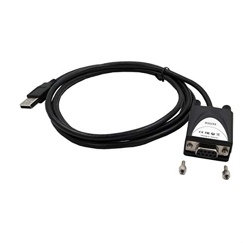 EXSYS EX-1311-2F USB 2.0 auf 1x Seriell RS-232 1.8 m Kabel mit 9 Pin Buchse LED Anzeige Schwarz EXSYS EX-1311-2F USB 2.0 auf 1x Seriell RS-232 1.8 m Kabel mit 9 Pin Buchse LED Anzeige Schwarz von Exsys