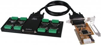 EXSYS EX-47040P Schnittstellenkarte/Adapter Seriell (EX-47040P) von Exsys