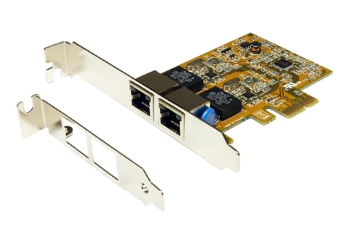 EXSYS EX-6072-3 Ethernet Netzwerkkarte 1000 Mbps interne Netzwerkkarte (intern, kabelgebunden, PCI Express, Ethernet, 1000 Mbps) von Exsys