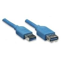 EXSYS EX-K1630-1 USB Kabel 1 m USB 3.2 Gen 1 (3.1 Gen 1) USB A Blau (EX-K1630-1) von Exsys