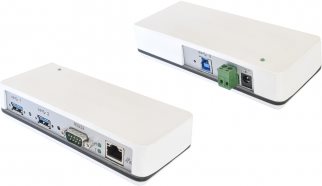EXSYS GmbH Dockingstation USB 3.2 Gen1 zu 1 x RS-232 Surge & Isolation, LAN 1Gbps und 2 x USB 3.2 Gen1 (EX-1315IS) von Exsys