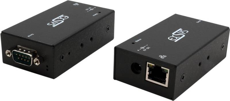 EXSYS GmbH Ethernet zu 1 x RS-232, inkl. 5V/4A Netzteil, PoE (EX-6111-2POE) von Exsys
