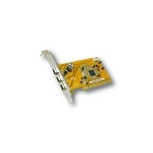 EXSYS GmbH FireWire 1394 PCI-Karte mit 4 Ports (TI Chip-Set) (EX-6500E) von Exsys