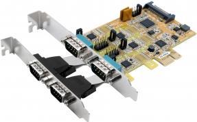 EXSYS GmbH PCIe 4S Seriell RS-232/422/485 (FTDI) (EX-45034) von Exsys