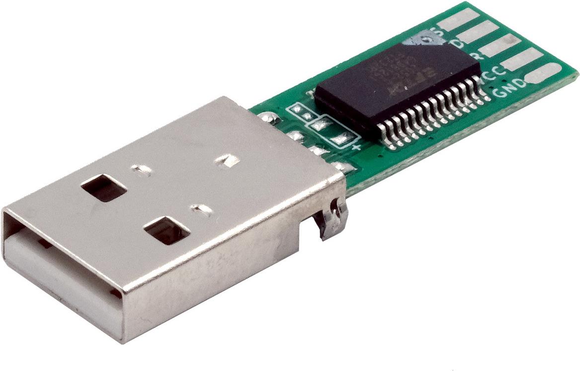 EXSYS GmbH USB zu 1S Seriell RS-232 Konverter-Board (FTDI Chipsatz) (EX-13101) von Exsys