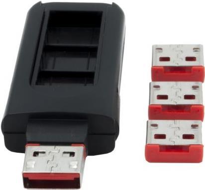 EXSYS GmbH Zus�tzliche USB Abdeckungs-Verriegelung EX-1114-RL von Exsys