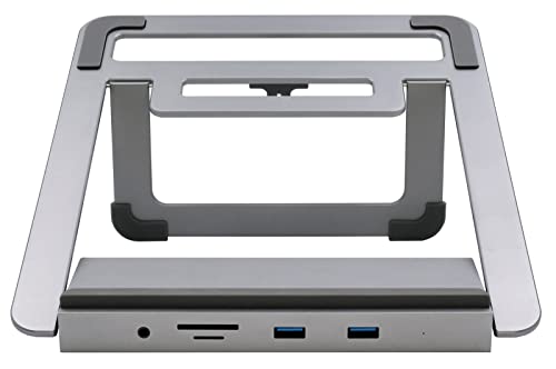 Exsys EX-1223HM 12 in 1 USB-C Dockingstation Notebook Stand Matebook und MacBook von Exsys