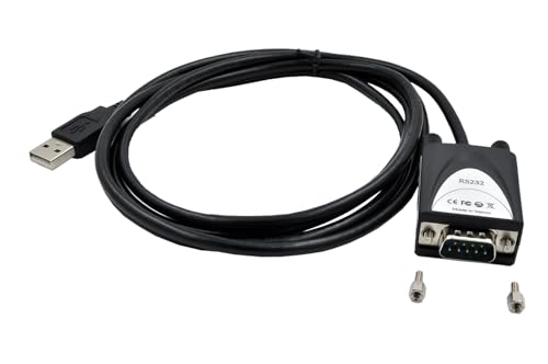 Exsys EX-1311-2 USB 2.0 auf 1x Seriell RS-232 1.8 m Kabel mit 9 Pin Stecker LED Anzeige Schwarz Exsys EX-1311-2 USB 2.0 auf 1x Seriell RS-232 1.8 m Kabel mit 9 Pin Stecker LED Anzeige Schwarz von Exsys