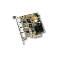 Exsys EX-3504 - Speichercontroller (RAID) - 4 Sender/Kanal - eSATA 3Gb/s - RAID 0, 1, 0+1 - PCIe x4 von Exsys