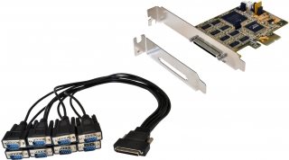 Exsys EX-44388 - Serieller Adapter - PCIe Low-Profile - RS-232/V.24 x 8 (EX-44388) von Exsys