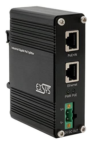 Exsys EX-60325 10/100/1000 PoE+ Splitter von Exsys