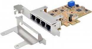 Exsys EX-6084 - Netzwerkadapter - PCIe - Gigabit Ethernet x 4 von Exsys