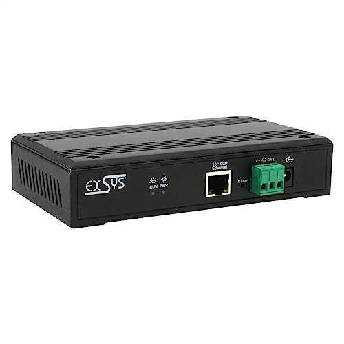 Exsys EX-61004 Ethernet zu 4 x Seriell RS-232/422/485 von Exsys