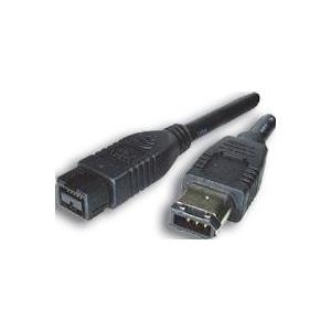 Exsys - IEEE 1394-Kabel - FireWire 800 (M) bis FireWire, 6-polig (M) - 1 m von Exsys