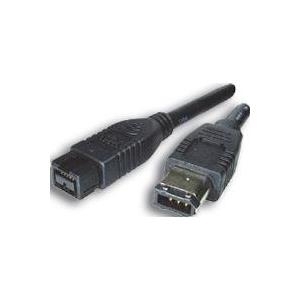 Exsys - IEEE 1394-Kabel - FireWire 800 (M) bis FireWire, 6-polig (M) - 2 m von Exsys