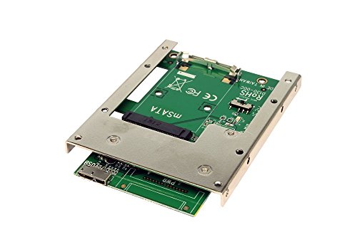 Exsys USB 3.1 (Gen.1) zu mSATA Adapter inkl. PCIe und 2.5" Bügel, [EX-3681] von Exsys