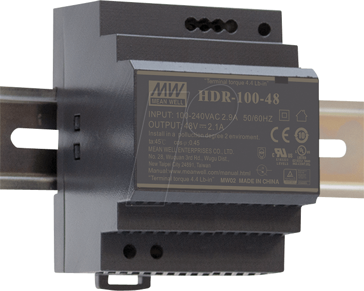 Netzteil 100 Watt für EX-6100PoE (HDR-100-48) von Exsys