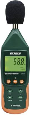 EXTECH SDL600 Schallpegel-Messgerät mit integriertem Datenlogger, Lärm-Messgerät 31.5 - 8000 Hz IEC (SDL600) von Extech