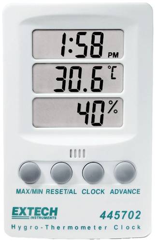 Extech 445702 Thermo-/Hygrometer Weiß von Extech