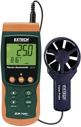 Extech Anemometer SDL310 0.4 bis 25 m/s von Extech