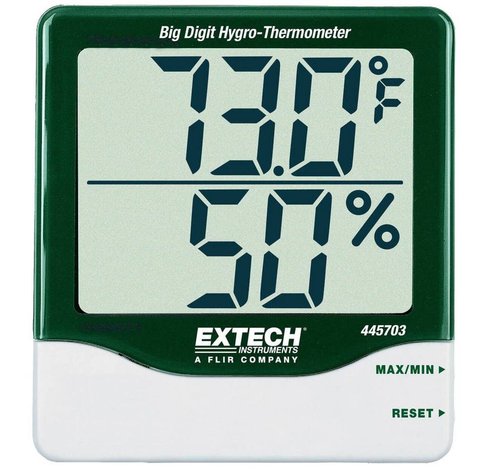 Extech Big Digit Hygro-Thermometer Wetterstation von Extech