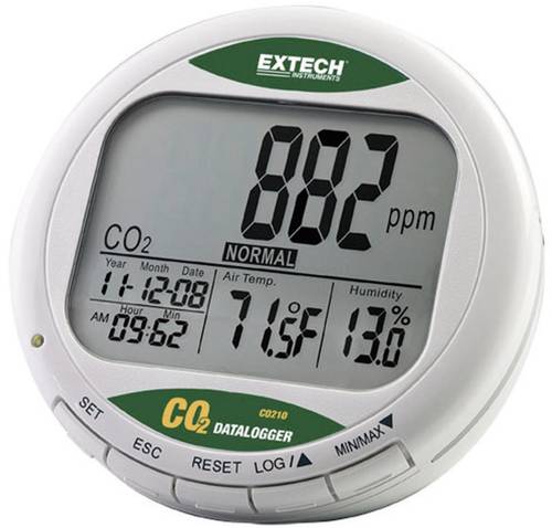 Extech CO210 Kohlendioxid-Messgerät 0 - 9999 ppm von Extech