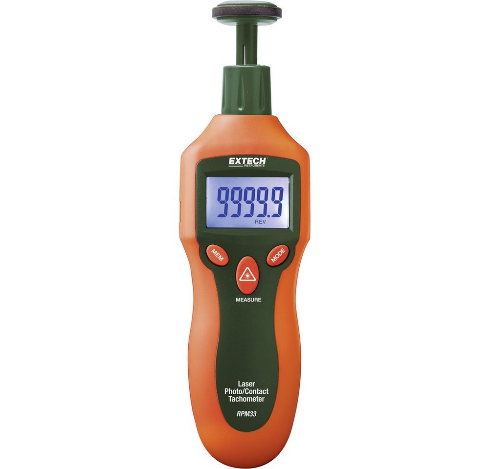 Extech Drehzahlanzeige Extech RPM33 Drehzahlmesser mechanisch, optisch 2 - 19999 U/min 2 - 9, RPM33 Extech Drehzahlanzeige Extech RPM33 Drehzahlmesser mechanisch, optisch 2 - 19999 U/min 2 - 9, RPM33 von Extech