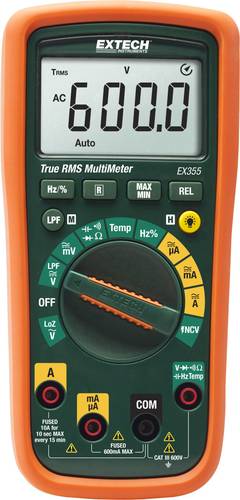 Extech EX355 Hand-Multimeter digital CAT III 600V Anzeige (Counts): 6000 von Extech