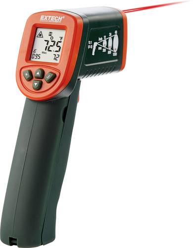 Extech IR267 Infrarot-Thermometer Optik 12:1 -50 - +600°C Kontaktmessung von Extech