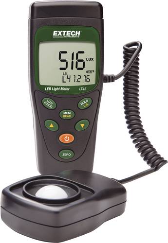 Extech LT45 LT45 Luxmeter 0 - 400000 lx von Extech