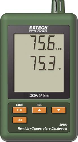 Extech Multi-Datenlogger SD500 Messgröße Temperatur, Luftfeuchtigkeit 0 bis 50°C 10 bis 90% rF von Extech
