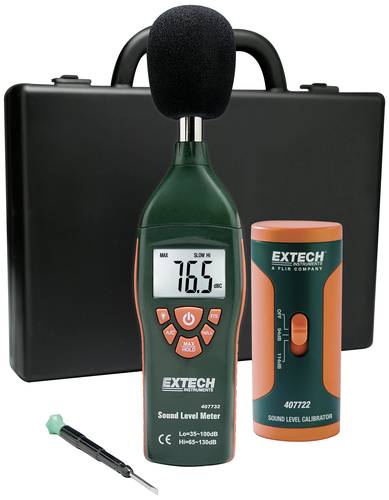 Extech Schallpegel-Messgerät 407732-KIT 35 - 130 dB Extech Schallpegel-Messgerät 407732-KIT 35 - 130 dB von Extech