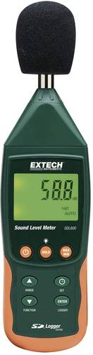 Extech Schallpegel-Messgerät SDL600 31.5Hz - 8000Hz 30 - 130 dB kalibriert Werksstandard (ohne Zert von Extech