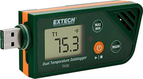 Extech TH30 TH30 Temperatur-Datenlogger Messgröße Temperatur -30 bis +70°C PDF Funktion von Extech