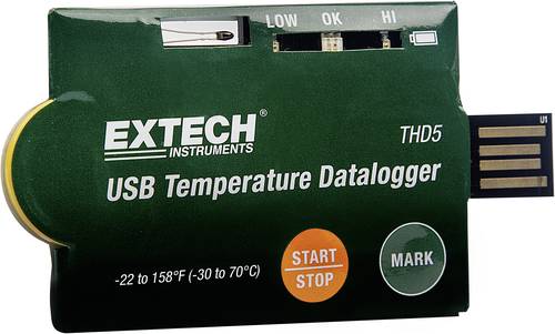 Extech THD5 THD5 Temperatur-Datenlogger von Extech