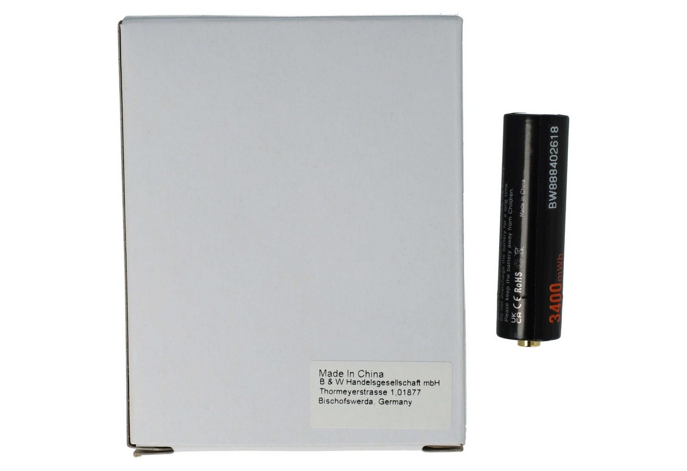 Extensilo für Medizin / Fernbedienung / Taschenlampe / E-Zigarette / Spielzeug Akku Li-Ion 920 mAh von Extensilo