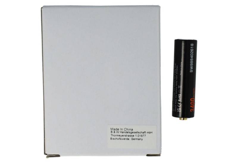 Extensilo für Medizin / Fernbedienung / Taschenlampe / E-Zigarette / Spielzeug Akku Li-Ion 920 mAh von Extensilo