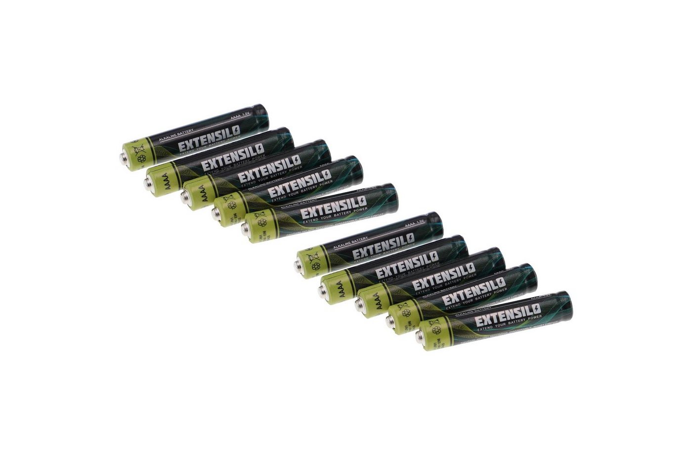 Extensilo vielfältige Anwendungen (550 mAh, 1,5 V, Alkali-Mangan) Batterie von Extensilo
